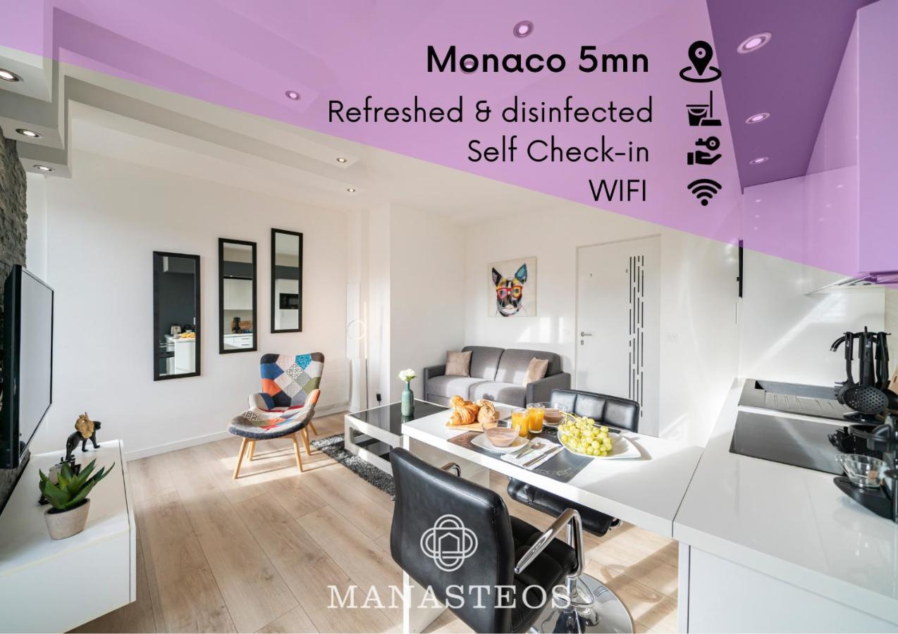Frontiere Monaco, Appartement Renove Entierement - Ag Beausoleil Exterior foto